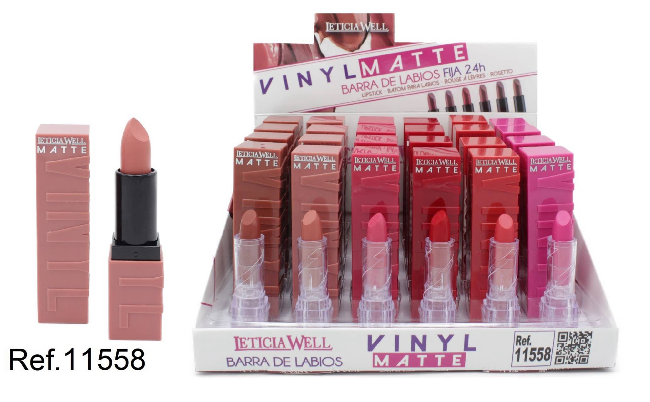 BARRA LABIOS VINYL MATTE FIJA 24H