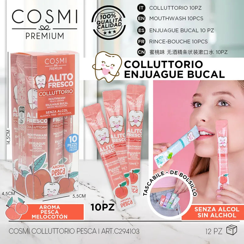 ENJUAGUE BUCAL MELOCOTON
