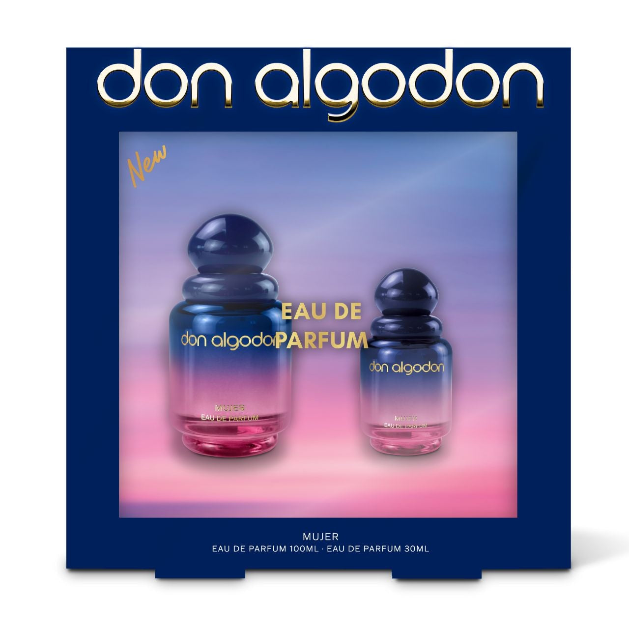 SET EAU DE PARFUM 100ML + 30ML DON ALGODON MUJER