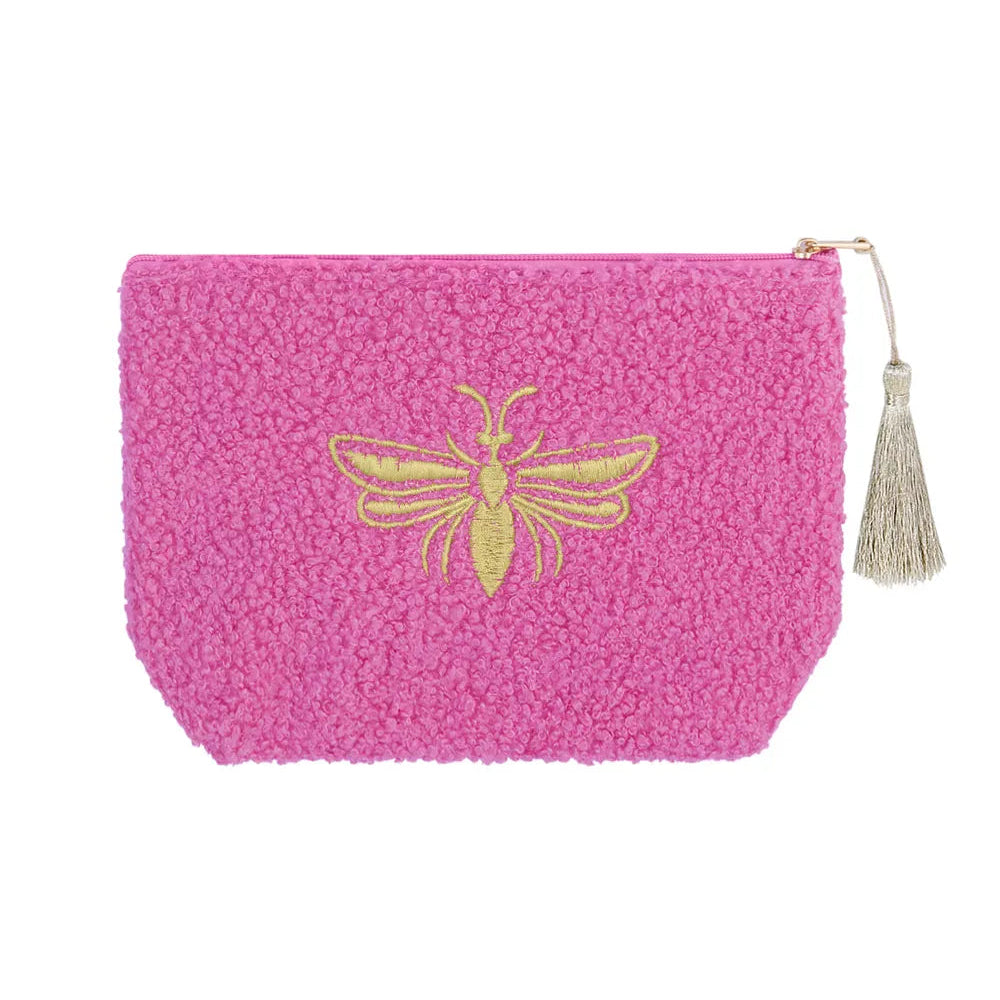 Neceser de maquillaje teddy bee color rosa