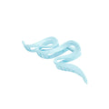 Rizo con pinza para el pelo estético Azul