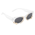 Gafas de sol con forma de serpiente Gris oscuro