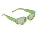 Gafas de sol con forma de serpiente Verde