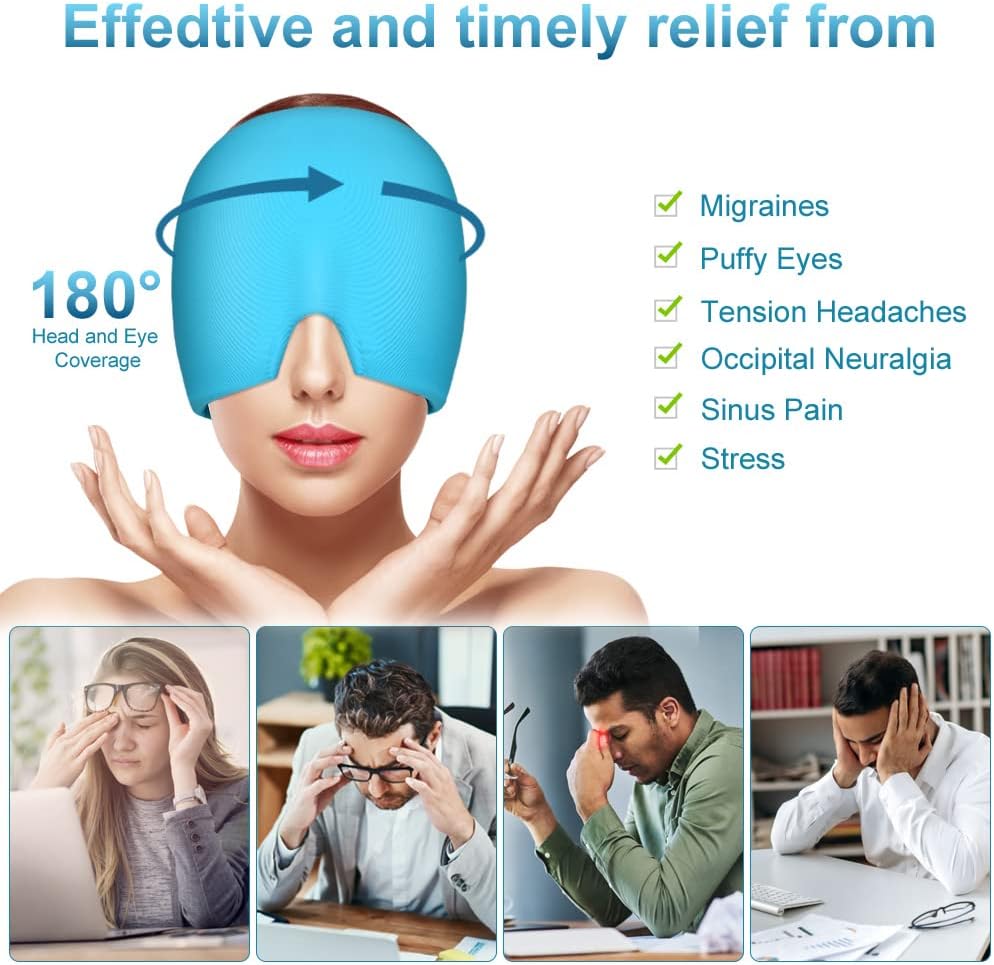GORRO PARA DOLOR CABEZA Y MIGRAÑAS