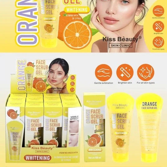 GEL EXFOLIANTE FACIAL NARANJA