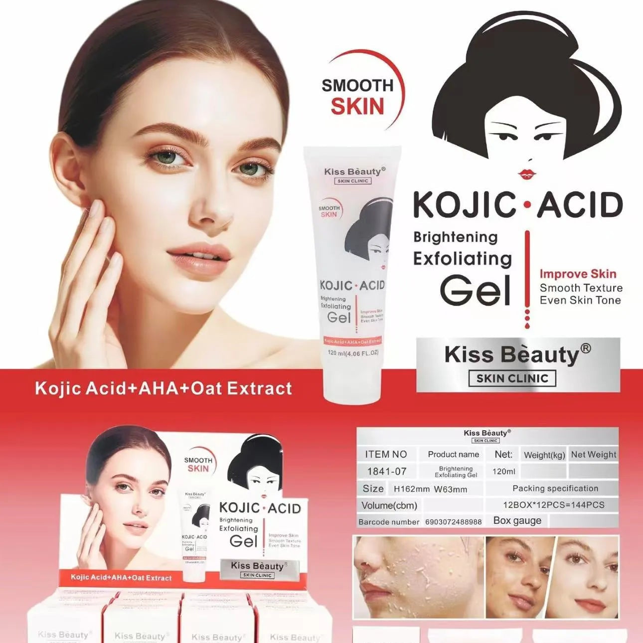 GEL EXFOLIANTE KOJIC ACID
