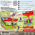 PULSERA PERFUMADA DE CITRONELA EN ESPIRAL EVA 3 UDS