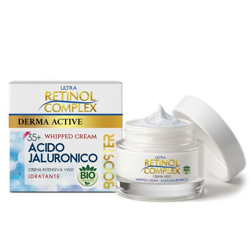 Linea Bio Whipped Cream con acido Jaluronico Hidratante