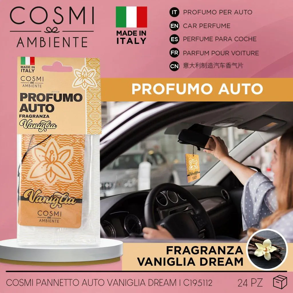 AMBIENTADOR COCHE VAINILLA