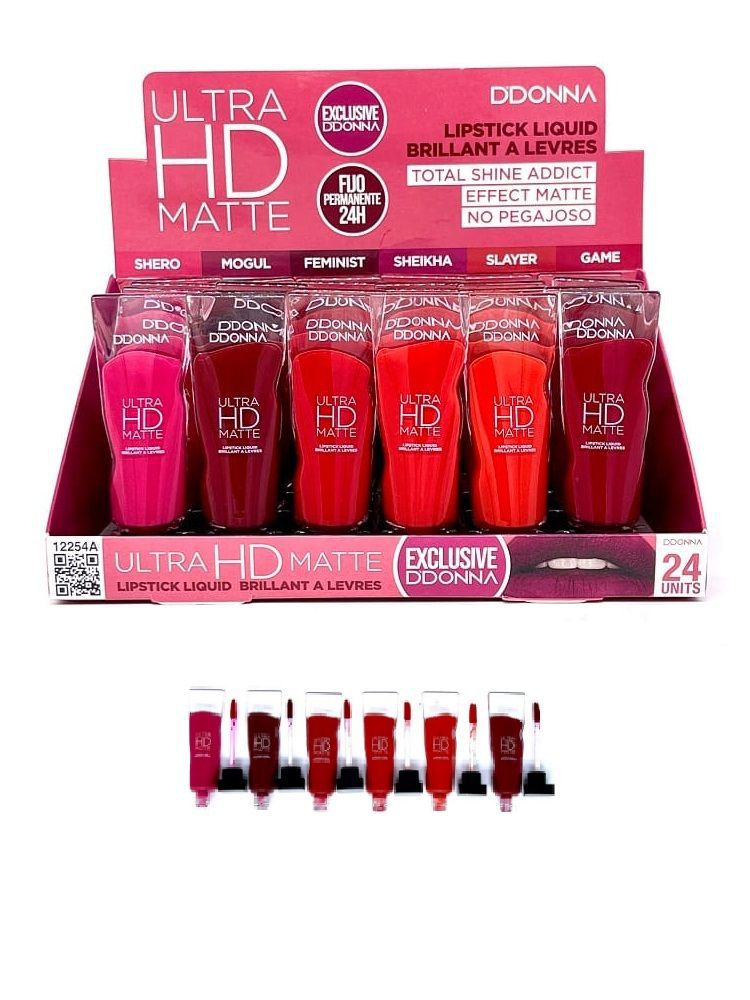 Lipstick líquido ultra HD matte