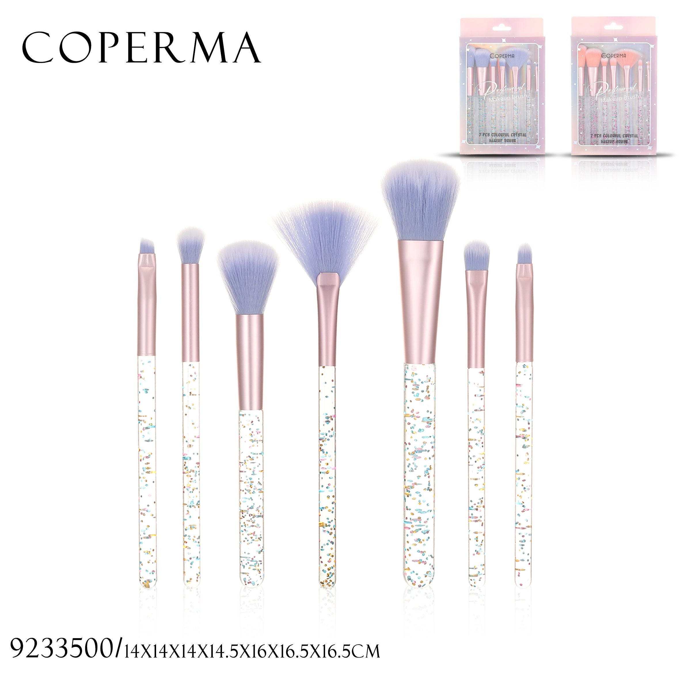 SET BROCHAS DE MAQUILLAJE
