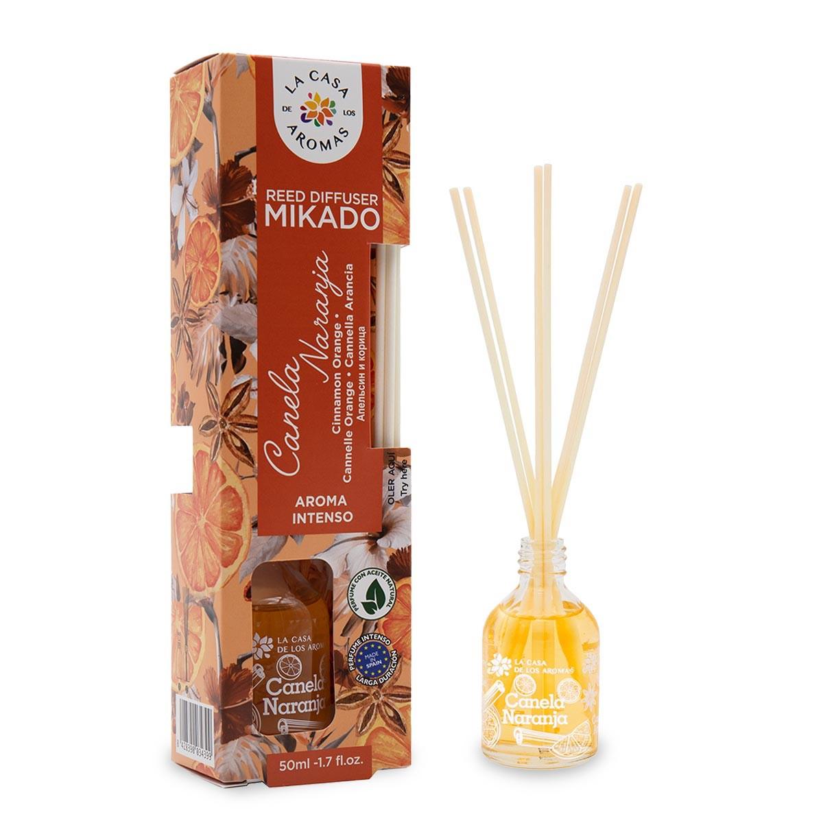 Ambientador Mikado Canela y Naranja Intenso 50ml
