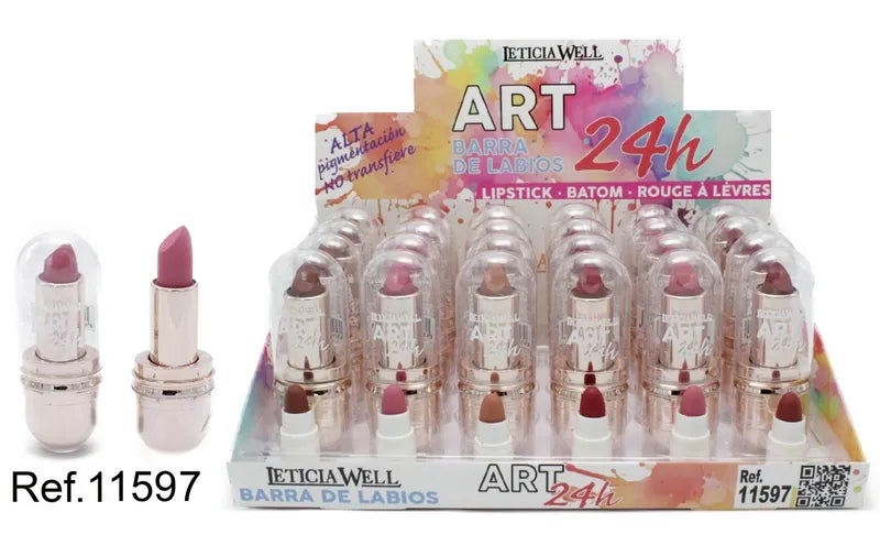 BARRA LABIOS ART 24h ORO ROSA