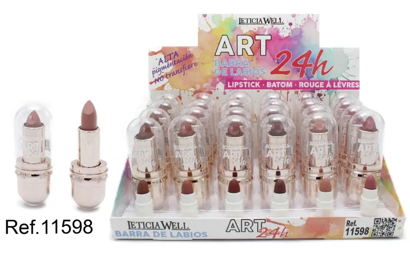 BARRA LABIOS ART 24h ORO ROSA