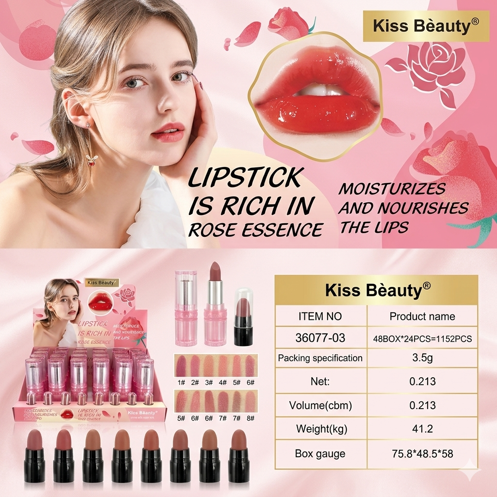 BARRA LABIOS ESSENCE ROSE