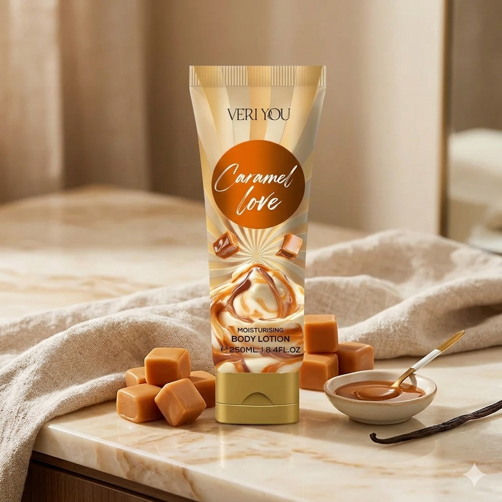 BODY LOTION MOISTURISING CARAMEL LOVE 250ML