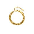 Pulsera Acero Lisa - Diseño - 17 + 5 cm - Ajustable -