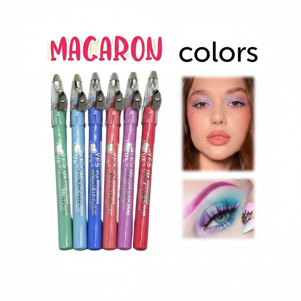 LAPIZ SACAPUNTAS COLORES MACARON
