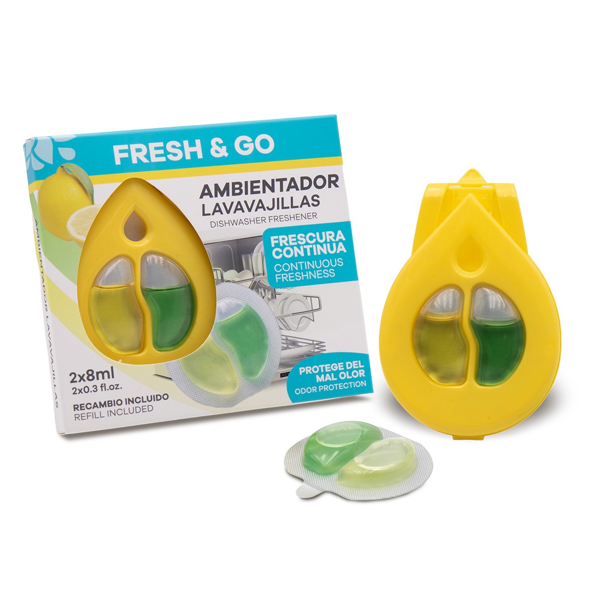 Ambientador Para Lavavajillas Limon