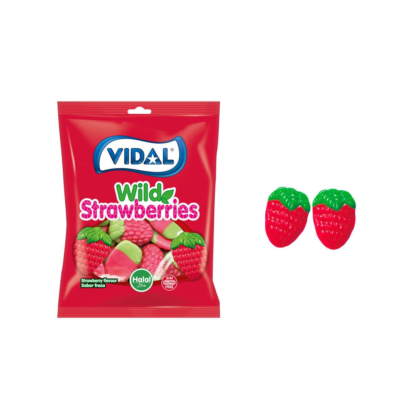 Golosinas fresas 90g
