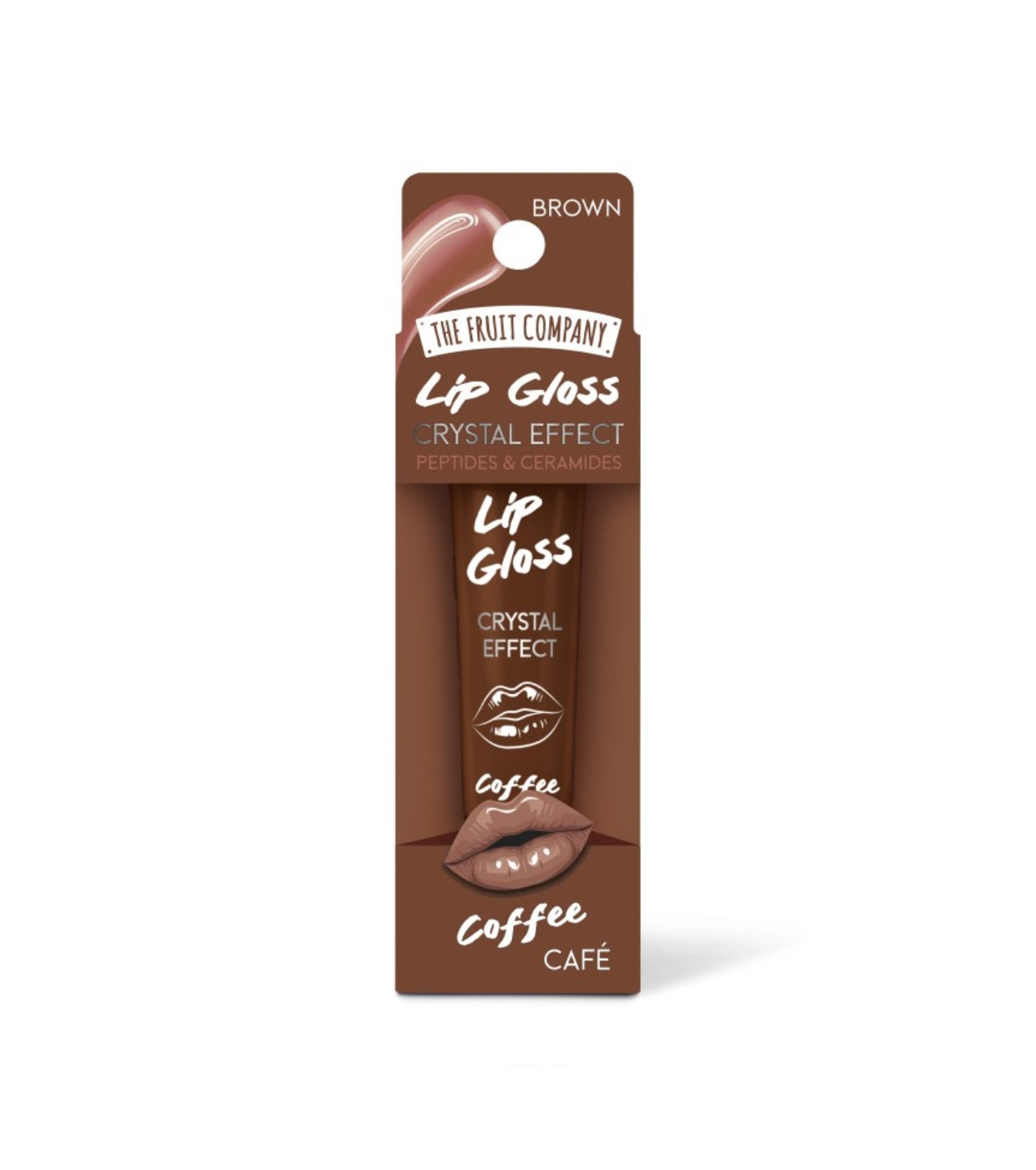 Brillo de labios Donut - Café